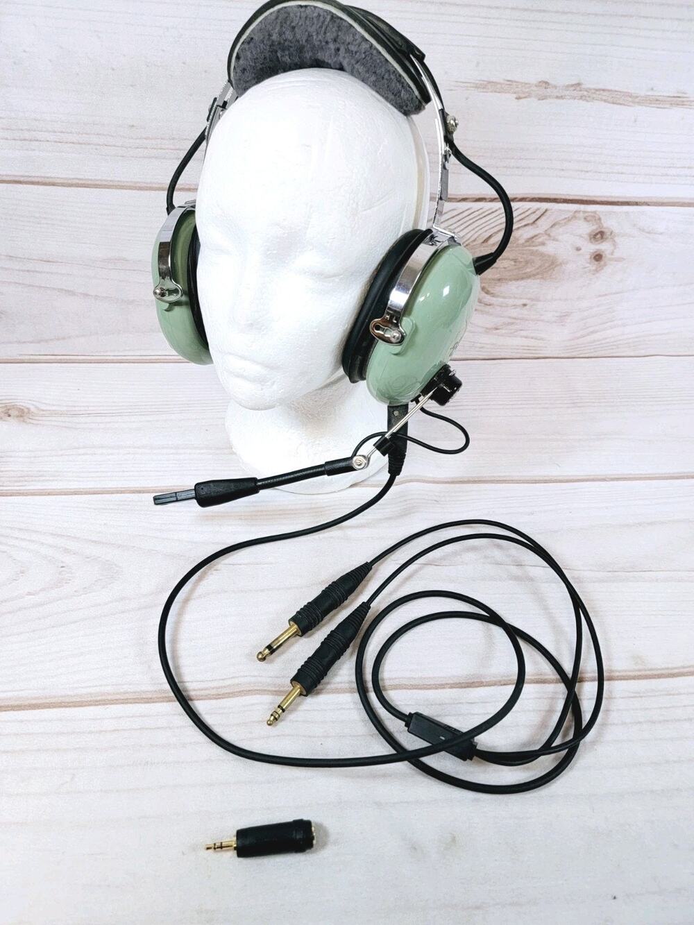 David Clark Aviation Headset M-7A Microphone Oregon Aero SoftTop EXCELLENT